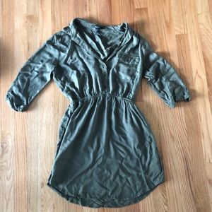 Army green dress